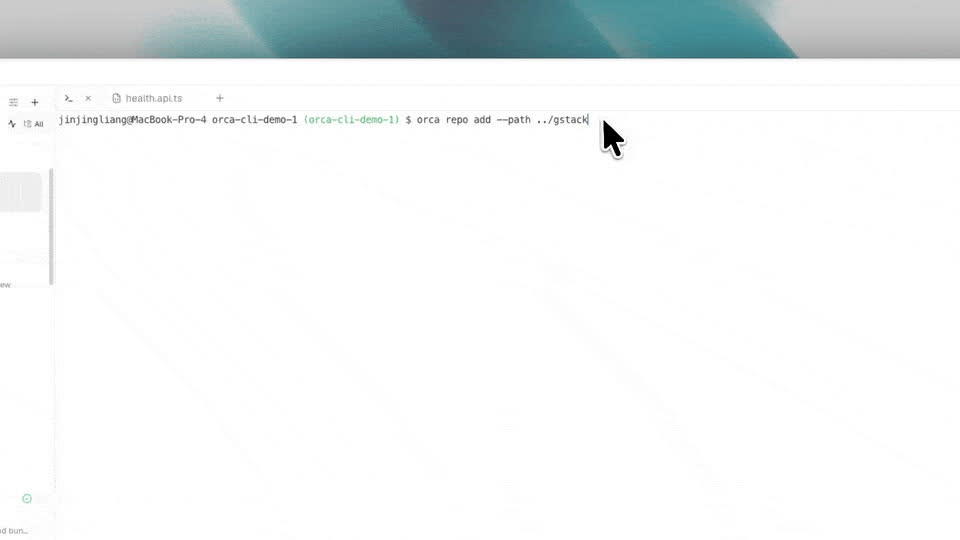 CLI から Orca をスクリプト操作